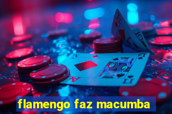 flamengo faz macumba